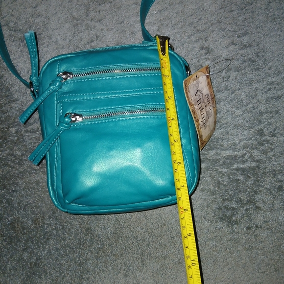 Bueno Vintage Green Crossbody Bag New - Picture 2 of 13